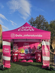 Servicio de maquillaje en stand para festivales y conciertos en España – Anny Colors