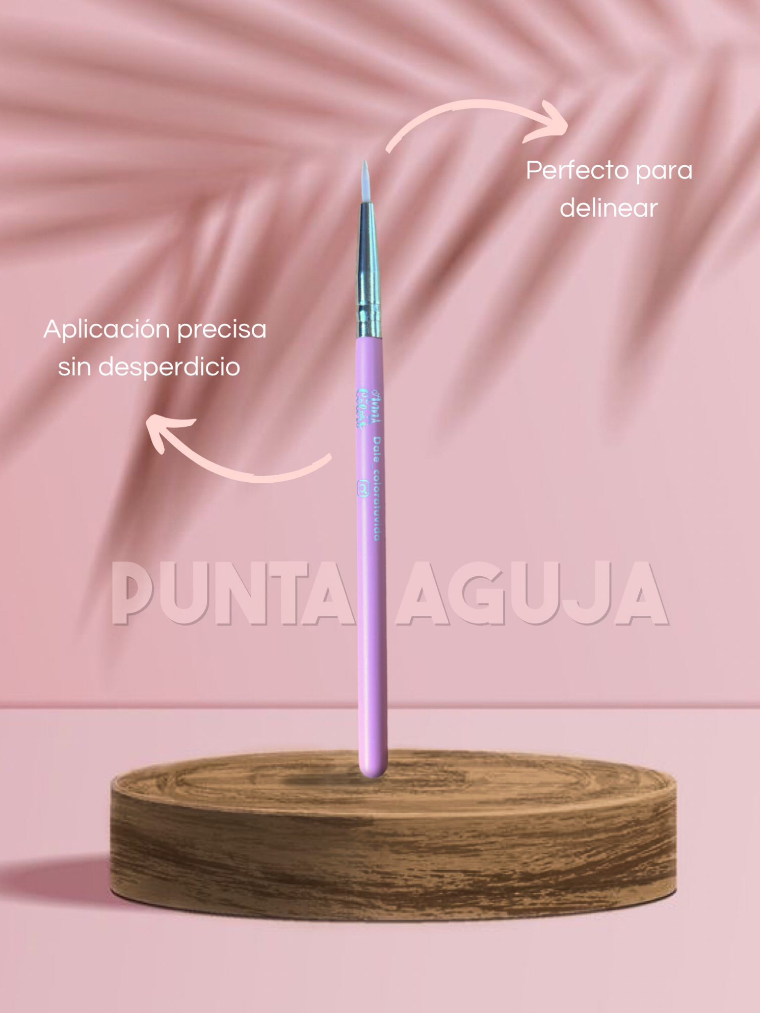 Pincel Punta Aguja – Delinea sin miedo 🎯