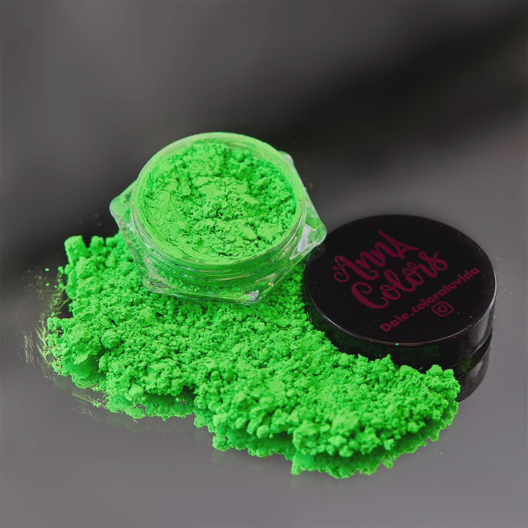 Cargar vídeo: PIGMENTO NEON VERDE