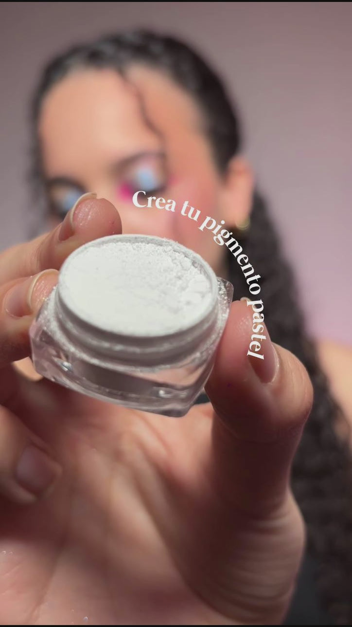 Cargar vídeo: PIGMENTO NEON BLANCO